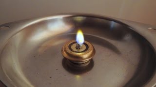 Миниатюрная спиртовка - за 3 минуты (spiritlamp).