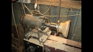 Самодельная  передняя бабка токарного по дереву (ЧАСТЬ 1)