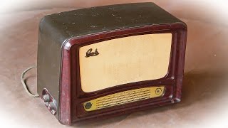 Радиоприемник ламповый "Рига 6" СССР 1954 г.
