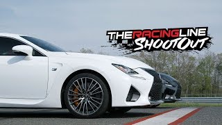 Track Battle! Randy vs Justin in the Lexus RC F, GS F & LC 500 - The Racing Line Shootout