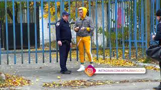 ФОКУСНИК ОБМАНУЛ ПОЛИЦЕЙСКОГО | УКРАЛ НАРУЧНИКИ | ЖЕСТКАЯ РЕАКЦИЯ КОПА