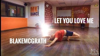 BLAKE MCGRATH - Let You Love ME - SOLO MAEVA NAPOLY Modern Fusion choreography