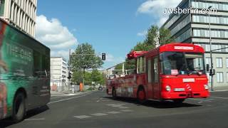 Driving in Berlin. Авто прогулка по Берлину. Fahrt durch Berlin.