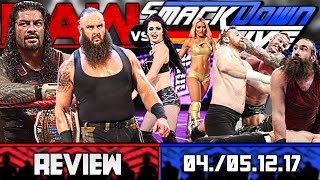 WWE RAW vs. SmackDown Review - DAS ERWACHEN! - 04./05.12.17 (Deutsch/German)