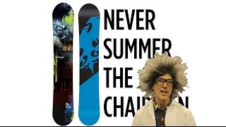 Never Summer Chairman Snowboard - Board Insiders - 2016 Never Summer Chairman
