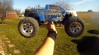 Arrma Granite | Mamba Max 5400kv Brushless | Gopro Head StrapMount