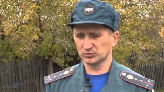 Пожарные инспекторы провели рейд по домам посёлка Ключевой.