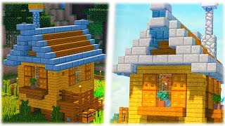 Маленький дом в Майнкрафт - Как построить? Minecraft