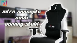 Der Perfekte Gaming Stuhl Nitro Concept S300 Review Test Deutsch