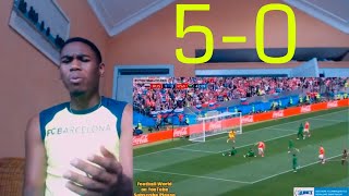 RUSSIA 5-O SAUDI ARABIA REACTION! WC 2018! (Group A)