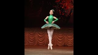 Вариация Лягушки из балета Дюймовочка, Гамазова София, 12 лет,  "Детский балет "Entree"