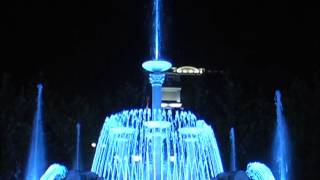 Цветомузыкальный Фонтан в г Симеиз.  Крым.  Россия