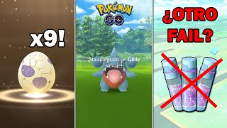 ABRO 9 HUEVOS DE 10 KM ¿DEINO?, GIBLES SALVAJES y ¿FRACASO OTRA VEZ en HORA MISTERIOSA? - POKEMON GO
