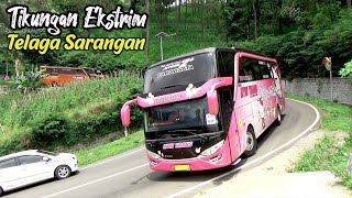 Banyak Kendaraan Keteteran Di Tikungan Ekstrim Telaga Sarangan Magetan