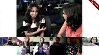 Fox 11 Google+ Hangout: Christina Milian