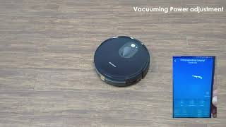 Mamibot EXVAC680S smarteye visual slam navigation robot cleaner how to use