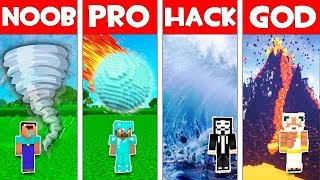 Minecraft - NOOB vs PRO vs HACKER vs GOD: APOCALYPSE CHALLENGE in Minecraft ! Animation