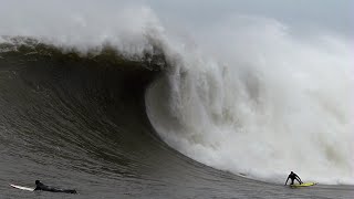 Big Wave Surfing Massive Mavericks - Dec. 20, 2014 CRAZY!