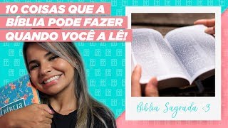 10 COISAS QUE ACONTECEM QUANDO VOCÊ LÊ A BÍBLIA | Iasmim Rizzon