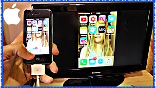 ПОСЫЛКА с AliExpress Как подключить iPhone/iPad к телевизору ? Цифровой AV адаптер hdmi Apple