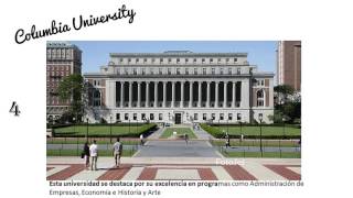 Las Mejores Universidades de Estados Unidos 2016