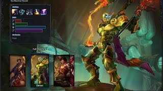 Full Machine Viktor Skin Spotlight Gameplay 1080p HD League Of Legends