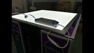 Светодиодная панель 600х600 мм ультратонкая