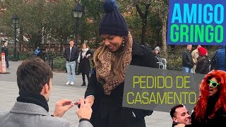 PEDIDO DE CASAMENTO: CAIO E LUANA EM NEW YORK!