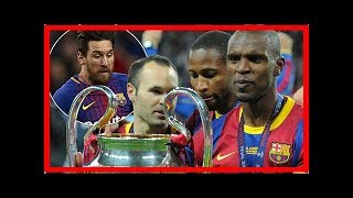 Abidal reveals Lionel Messi told him to not send videos during illness
