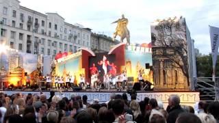 Москва. День города. Концерт. Дети. Флешмоб. FlashMob