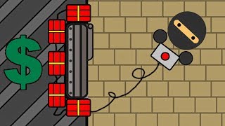 Неудачное Ограбление Банка в Surviv.io