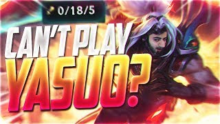 Yassuo | I CAN'T PLAY YASUO ANYMORE?!?