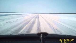 Ледовая дорога Осташков - Городомля