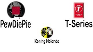 PewDiePie vs T-Series - Musica 8D 360° - Koning Holanda