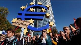 Protestkundgebungen in Frankfurt und Berlin