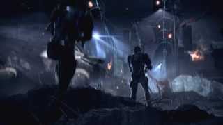 mass effect 3. концовки. end. Синяя.