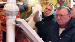 Освящение храма в честь великомученика Димитрия Солунского в селе Мирнополье