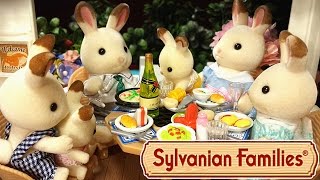 23 февраля: Как кролики праздник отмечали! Мультик с игрушками Sylvanian Families