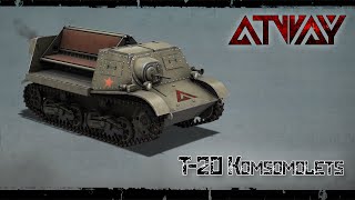 Heroes & Generals. T-20 Komsomolets. Герои и Генералы. Т-20 Комсомолец