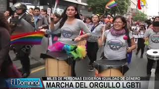 Así se vivió la Marcha por el Orgullo Gay en Lima (1/2)