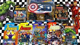 Opening New Hot Wheels Avengers Series and Captain America Monster Truck!