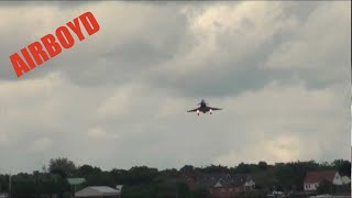 Eurofighter Typhoon Flight Demonstration - Farnborough Airshow 2012 (Tuesday)