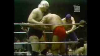 Kowalski and Duncum vs. Strongbow and Rivera-WWWF TV 5/27/75