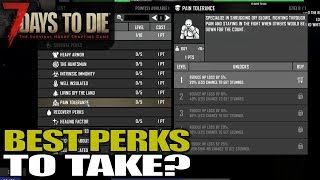 BEST PERKS TO TAKE? | 7 Days to Die | Let's Play Gameplay Alpha 17 | S17E03