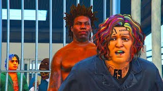 6IX9INE Get's His Gangsta tested in Jail #51 (REAL LIFE MOD)