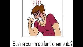 Solucionando defeito em buzina