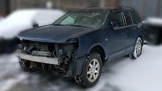 Cadillaс SRX. Установка мотора, у нас проблемы)
