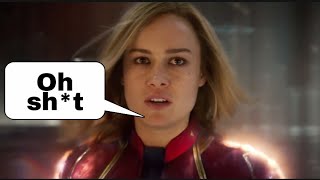 Captain Marvel Faced A Real Woman and Lost!