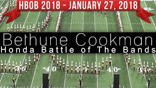 Bethune Cookman Marching Band BCU - 2018 Honda Battle of the Bands  HBOB BOTB