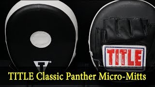 TITLE Classic Panther Micro Mitts (лапы)
